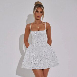 Babyboo Angelique Mini Dress - Ivory